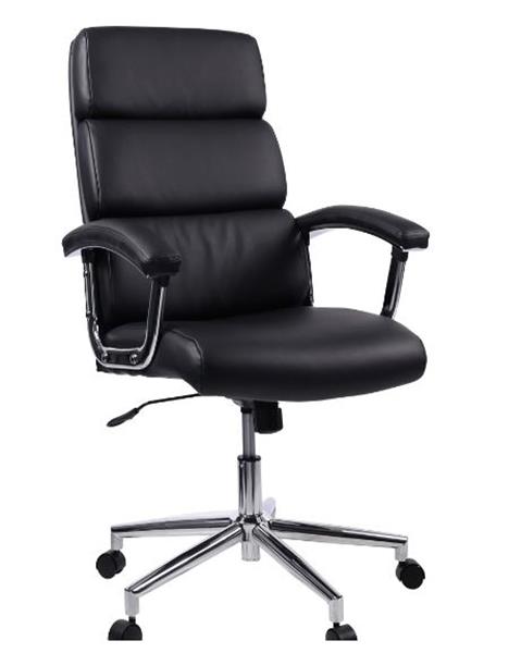Lorell Leather High-Back Chair